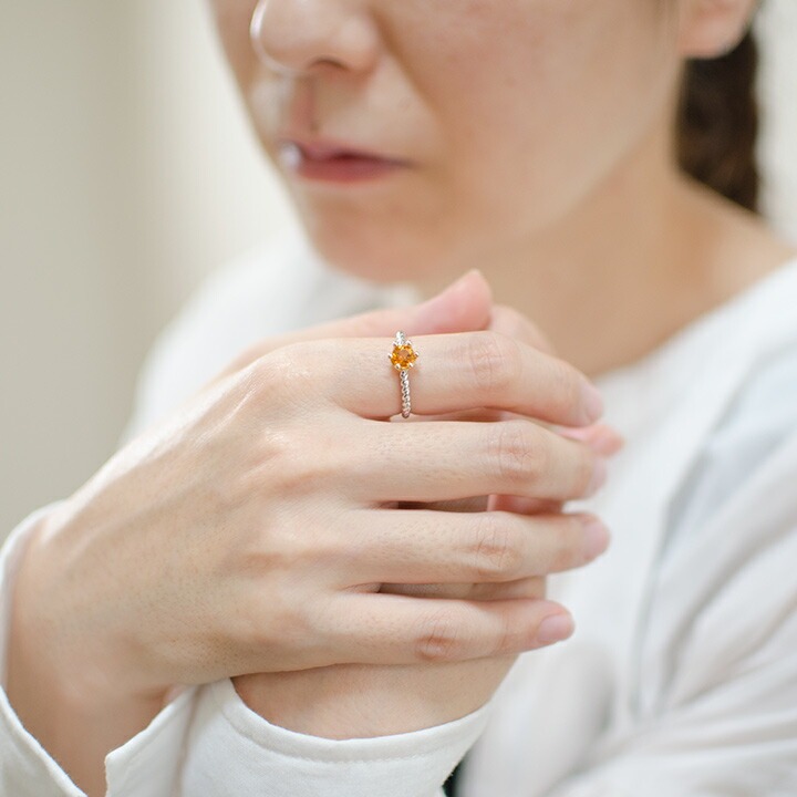 umu -アム- FINE JEWELRY STUIDIOシトリン リング 「reginetta」rg0778_i2.jpg