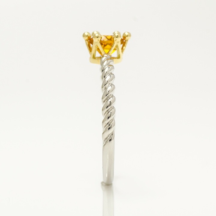 umu -アム- FINE JEWELRY STUIDIOシトリン リング 「reginetta」rg0778_y.jpg