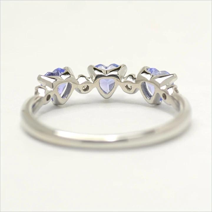 umu -アム- FINE JEWELRY STUIDIOK18 タンザナイト ダイヤモンド リング 「carino」rg0786_u.jpg