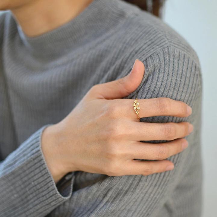 umu -アム- FINE JEWELRY STUIDIOダイヤモンド パピヨン リング 「vanessa」rg0791_i3.jpg