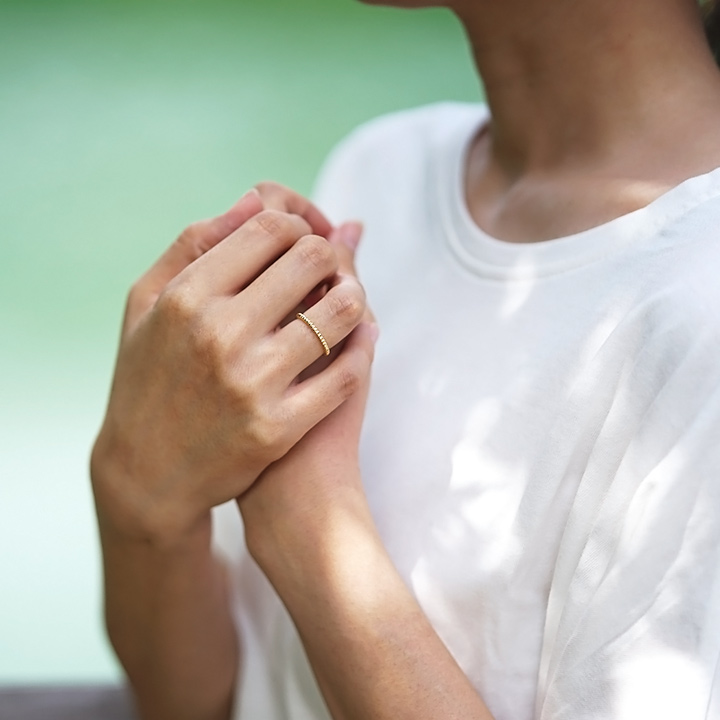 umu -アム- FINE JEWELRY STUIDIO地金 リング 「crena」rg0792_i2.jpg