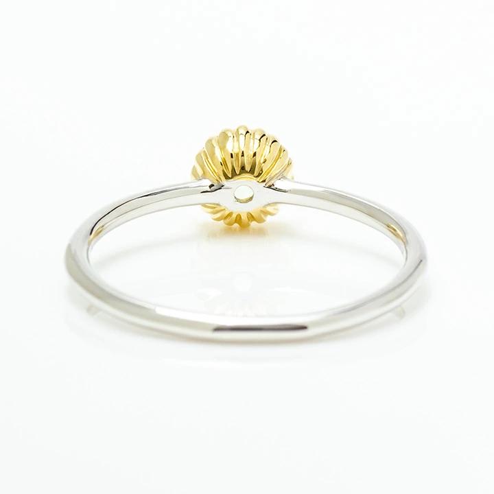 umu -アム- FINE JEWELRY STUIDIOK18/PT900 アンブリゴナイト コンビネーション リング 「figaro」rg0796_u.jpg