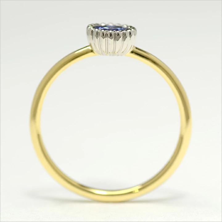 umu -アム- FINE JEWELRY STUIDIOK18/PT900 タンザナイト コンビネーション リング 「figaro」rg0797_s.jpg
