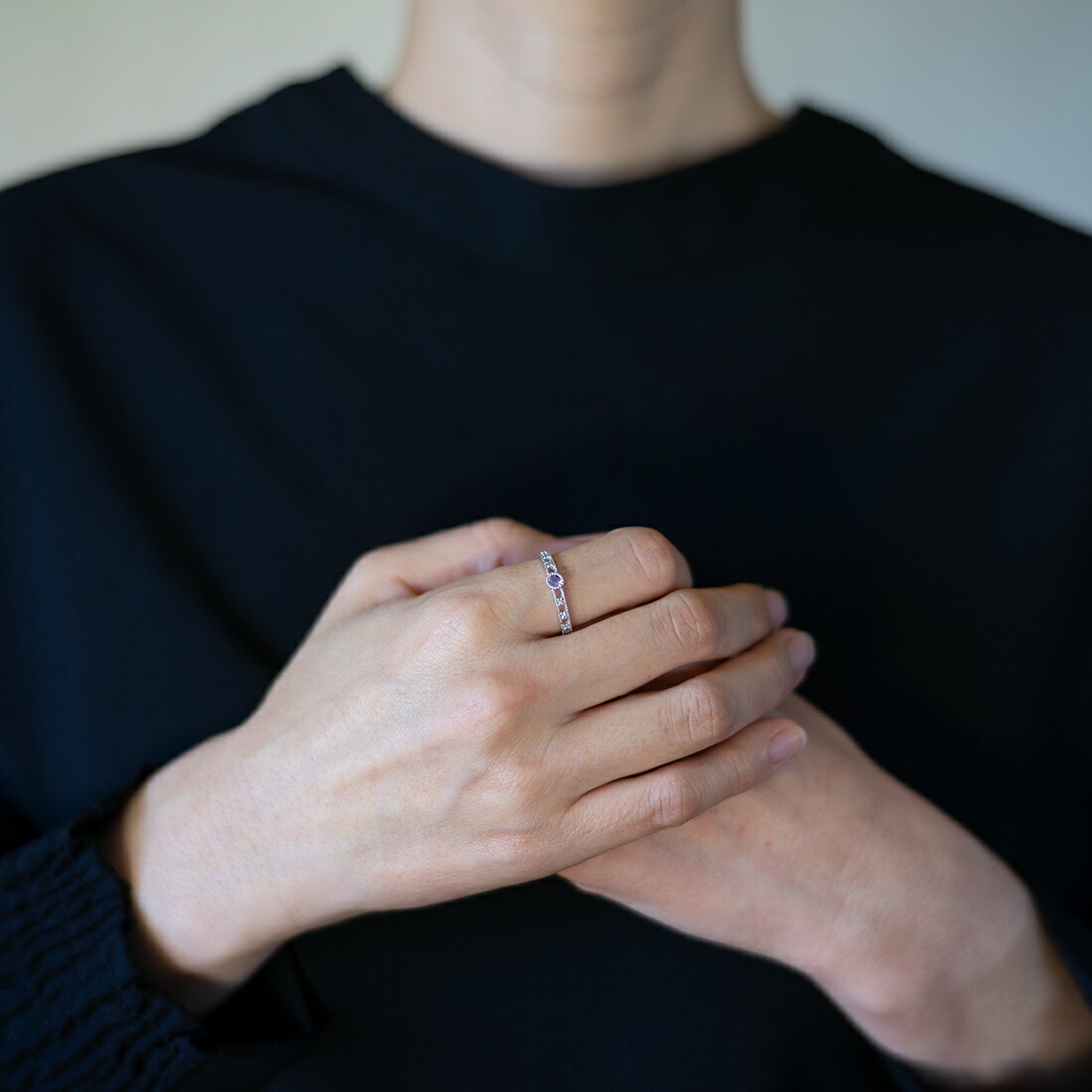 umu -アム- FINE JEWELRY STUIDIOタンザナイト ダイヤモンド リング 「delicatura」rg0810_i2.jpg