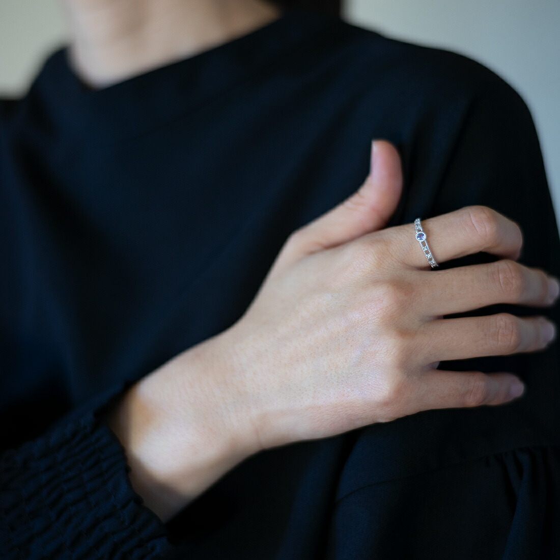 umu -アム- FINE JEWELRY STUIDIOタンザナイト ダイヤモンド リング 「delicatura」rg0810_i3.jpg