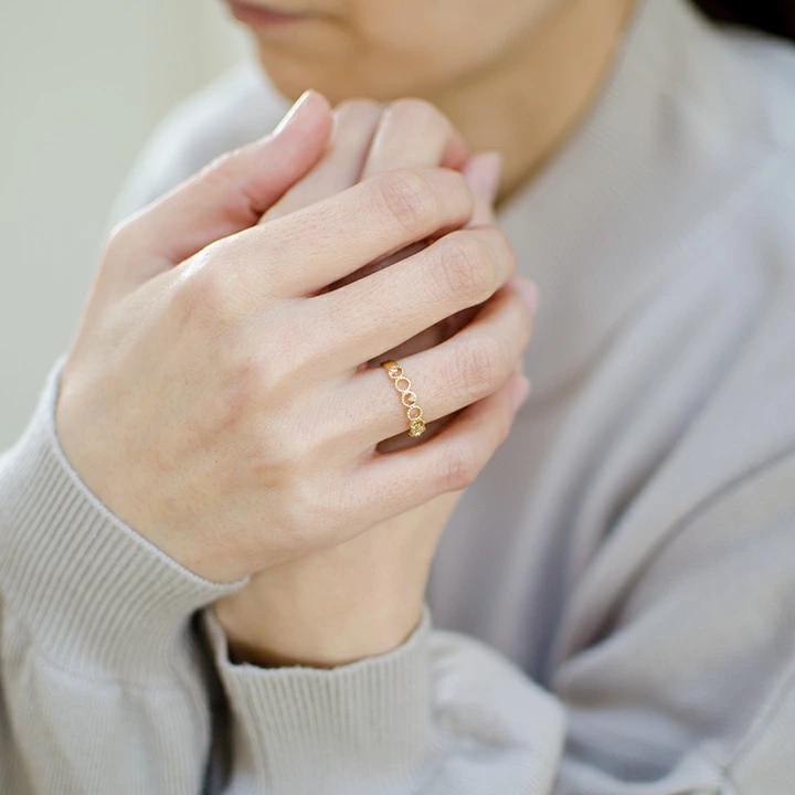 umu -アム- FINE JEWELRY STUIDIOブラウンダイヤモンド リング 「diafano」rg0816_i2.jpg