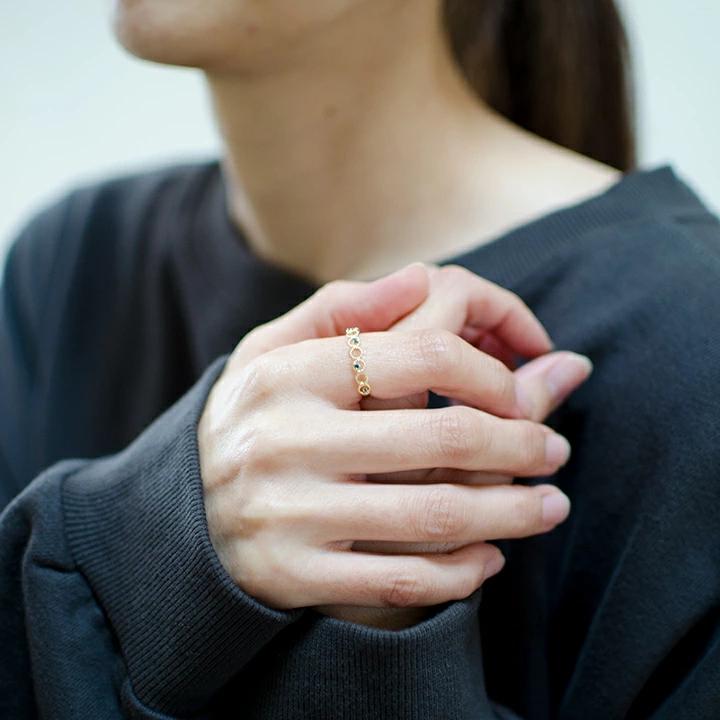 umu -アム- FINE JEWELRY STUIDIOブルーダイヤモンド リング 「diafano」rg0817_i2.jpg