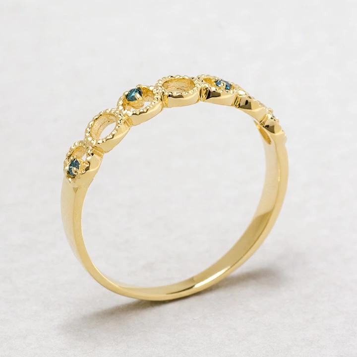 umu -アム- FINE JEWELRY STUIDIOブルーダイヤモンド リング 「diafano」rg0817_kanban2.jpg
