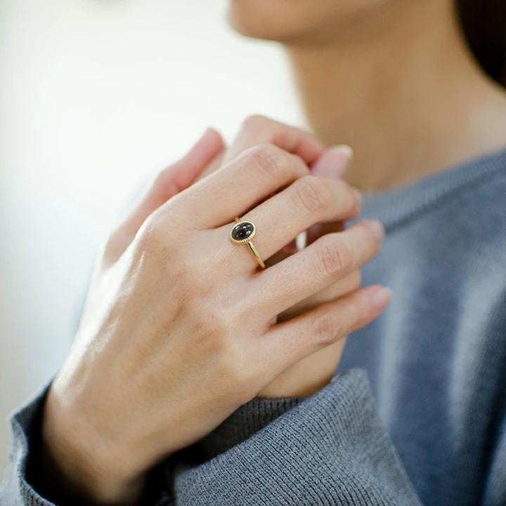 umu -アム- FINE JEWELRY STUIDIOシリマナイトキャッツアイ リング 「lince」rg0818_i2.jpg