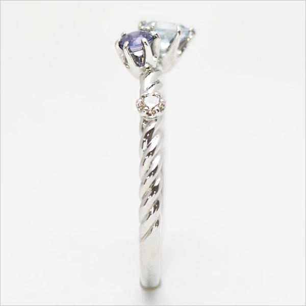 umu -アム- FINE JEWELRY STUIDIOクールカラー ダイヤモンド リング 「galassia」rg0821_y.jpg