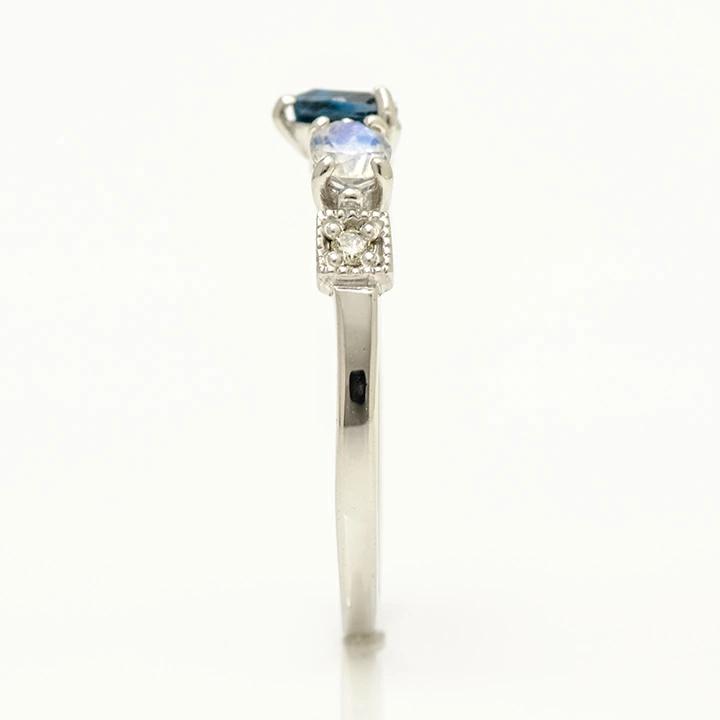 umu -アム- FINE JEWELRY STUIDIOK18 クールカラー リング 「chicca」rg0827_y.jpg