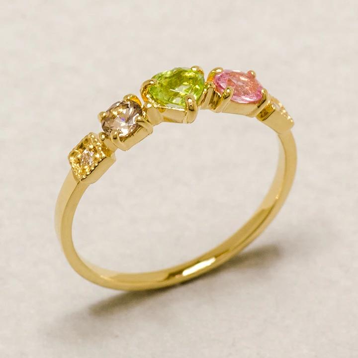 umu -アム- FINE JEWELRY STUIDIOK18 フェミニンカラー リング 「chicca」rg0830_kanban2.jpg