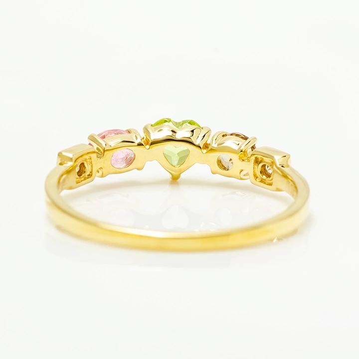 umu -アム- FINE JEWELRY STUIDIOK18 フェミニンカラー リング 「chicca」rg0830_u.jpg