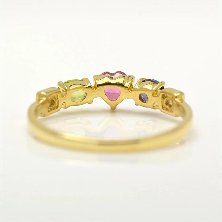 umu -アム- FINE JEWELRY STUIDIOK18 ロマンティックカラー リング 「chicca」rg0831_u.jpg