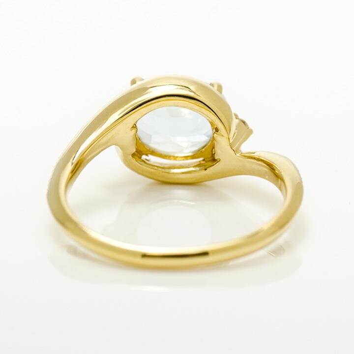 umu -アム- FINE JEWELRY STUIDIOアクアマリン ダイヤモンド リング 「pristino」rg0833_u.jpg