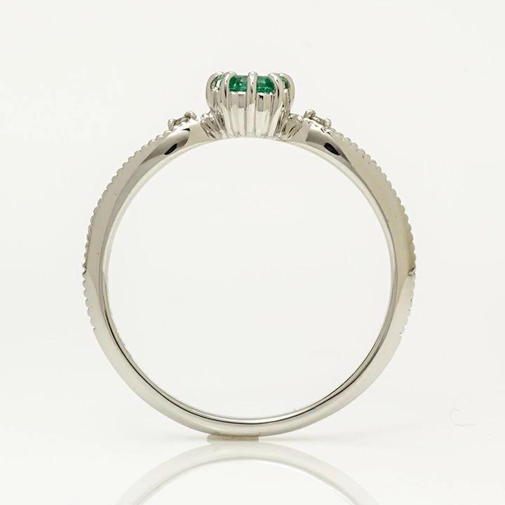 umu -アム- FINE JEWELRY STUIDIOK18 エメラルド ダイヤモンド リング 「rubacuori」rg0834_s.jpg