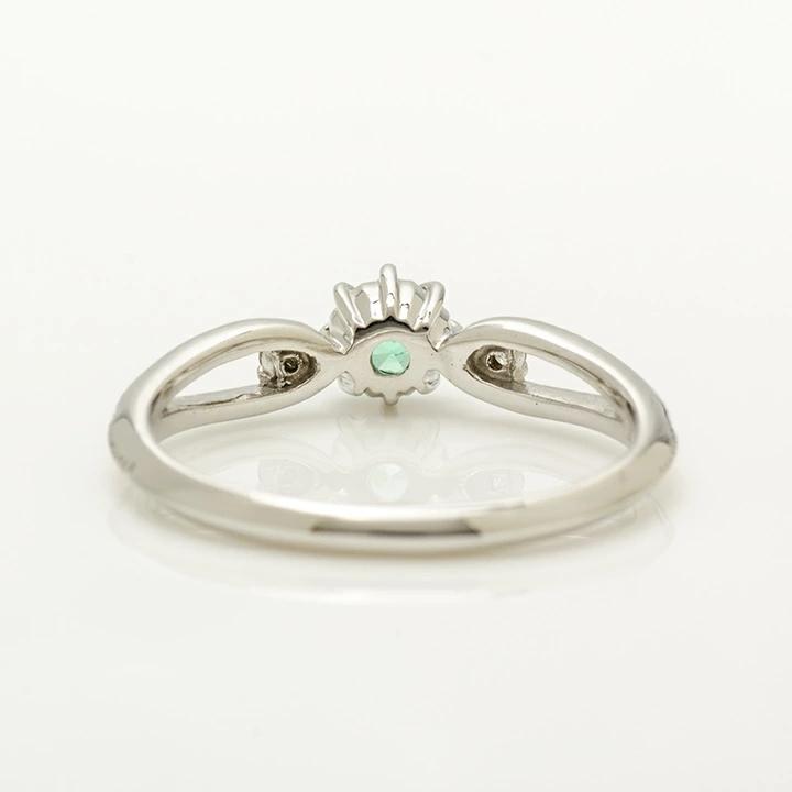 umu -アム- FINE JEWELRY STUIDIOK18 エメラルド ダイヤモンド リング 「rubacuori」rg0834_u.jpg