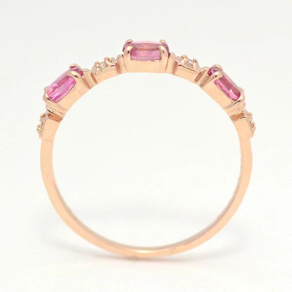 umu -アム- FINE JEWELRY STUIDIOK10 ピンクトルマリン ダイヤモンド リング 「purezza」rg0835_s.jpg