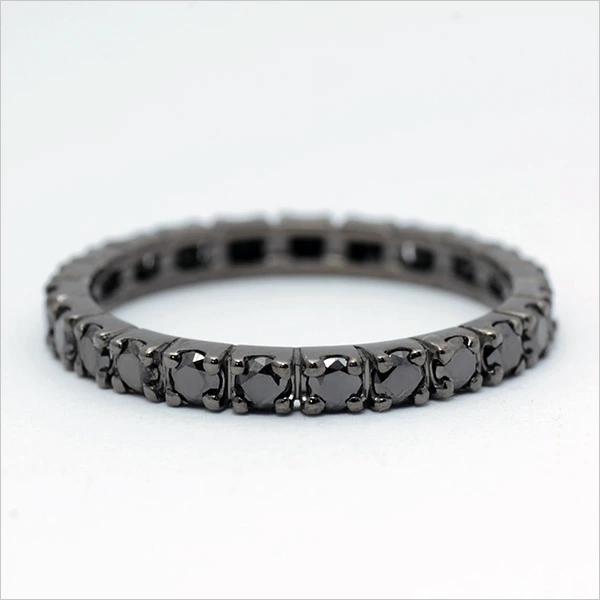 CORE JEWELS テミス ブラックダイヤ フルエタニティ リング K18 CORE JEWELS テミス ブラックダイヤ フルエタニティ リング K18