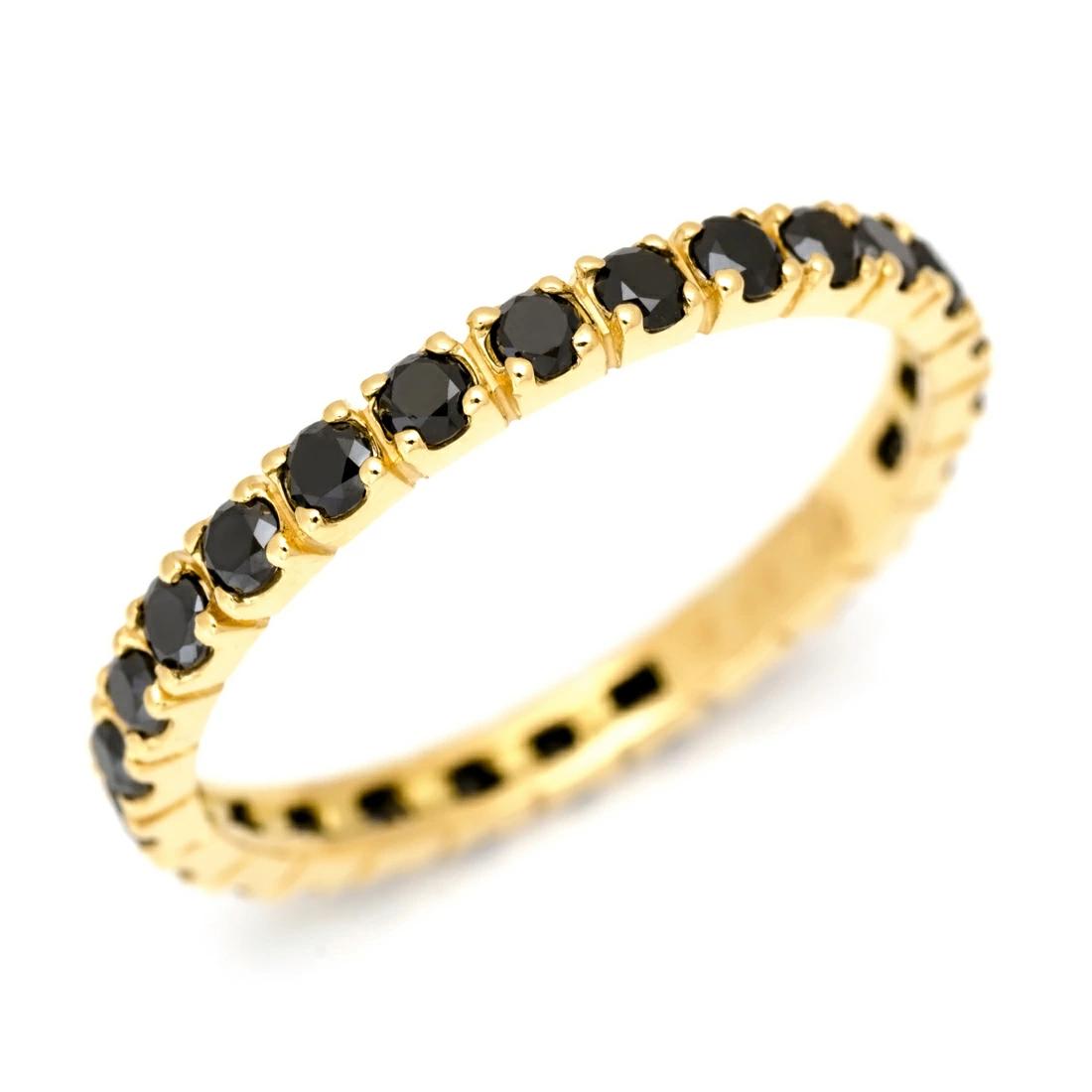 CORE JEWELS テミス ブラックダイヤ フルエタニティ リング K18 CORE JEWELS テミス ブラックダイヤ フルエタニティ リング K18