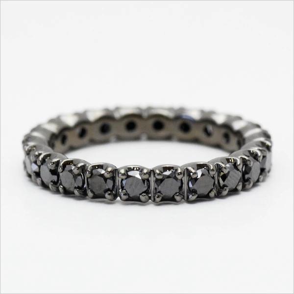 CORE JEWELS テミス ブラックダイヤ フルエタニティ リング K18 CORE JEWELS テミス ブラックダイヤ フルエタニティ リング K18