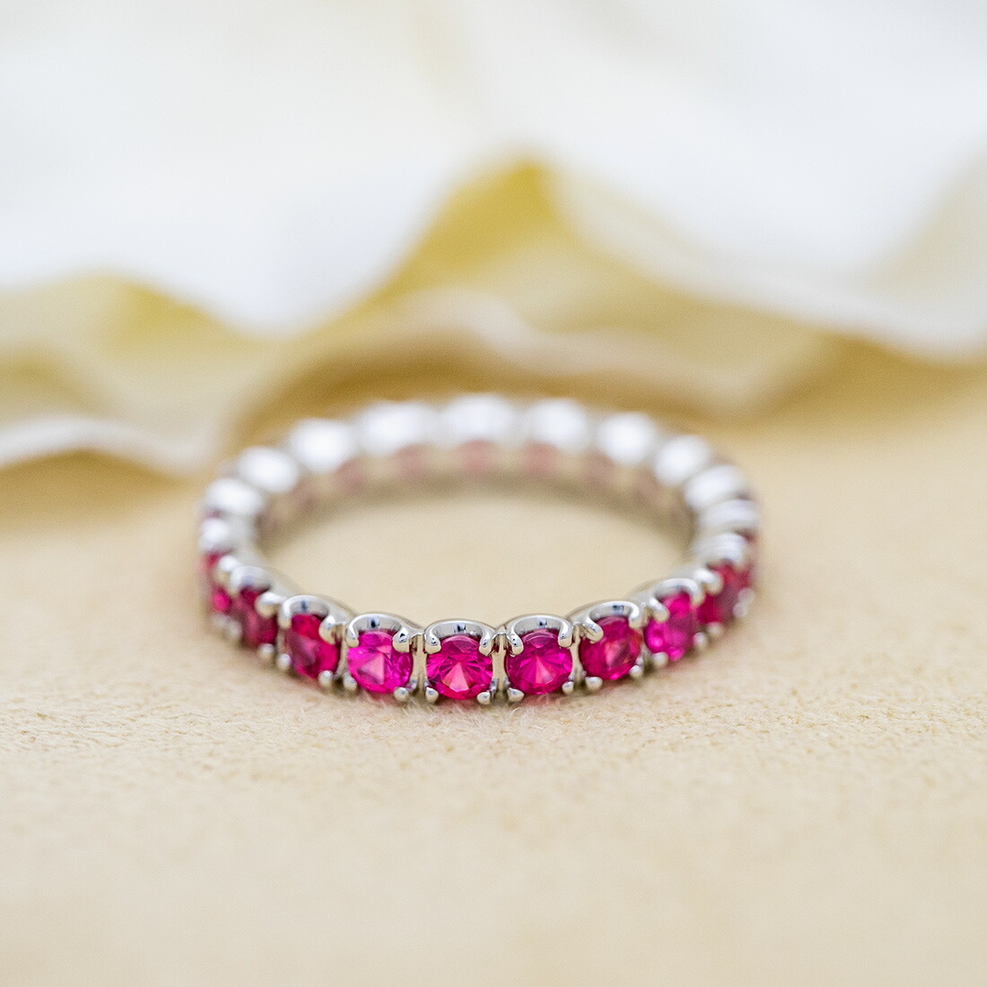 umu -アム- FINE JEWELRY STUIDIOレッドスピネル フルエタニティリングrg0864_1.jpg