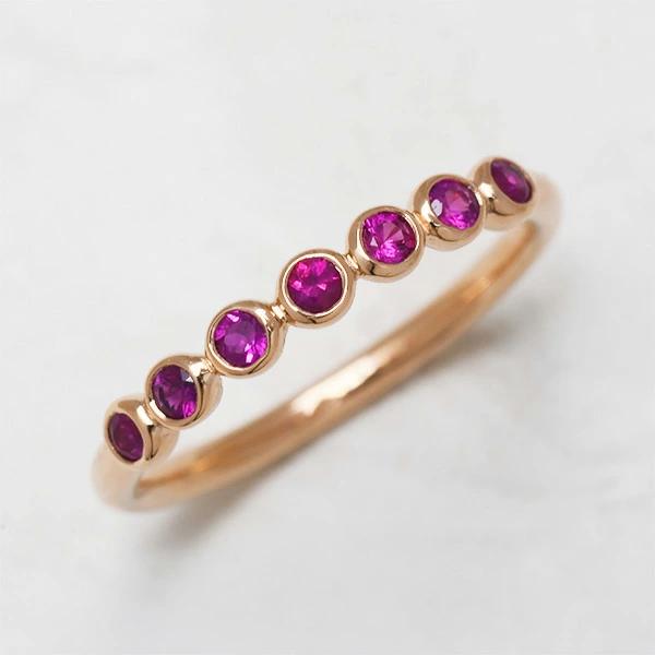 umu -アム- FINE JEWELRY STUIDIOルビー リング 「ponte」rg0867_kanban2.jpg