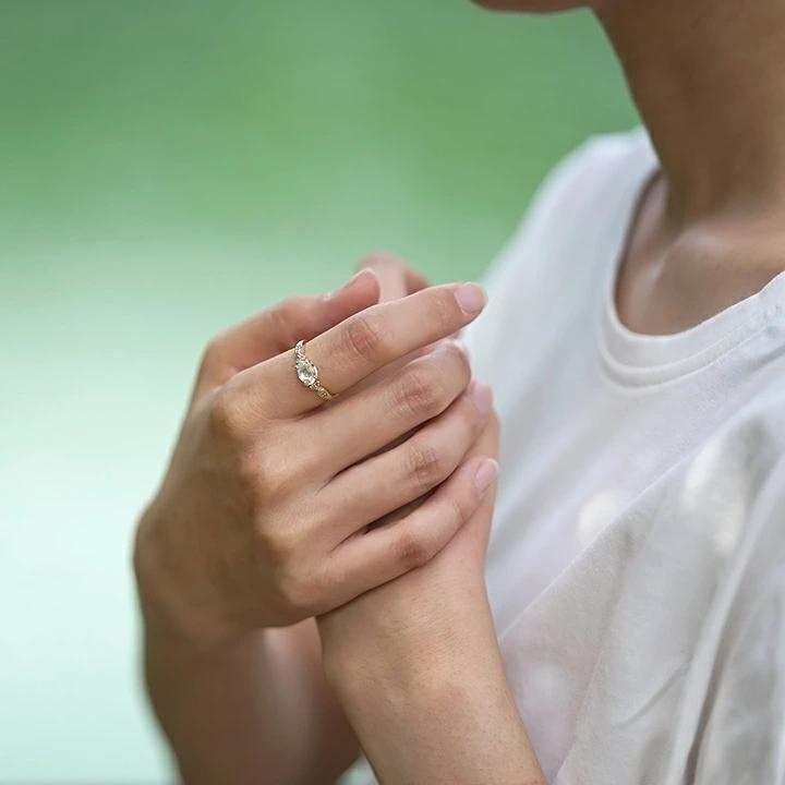 umu -アム- FINE JEWELRY STUIDIOK18 ブルームーンストーン ダイヤモンド リング 「amanza」rg0870_i2.jpg