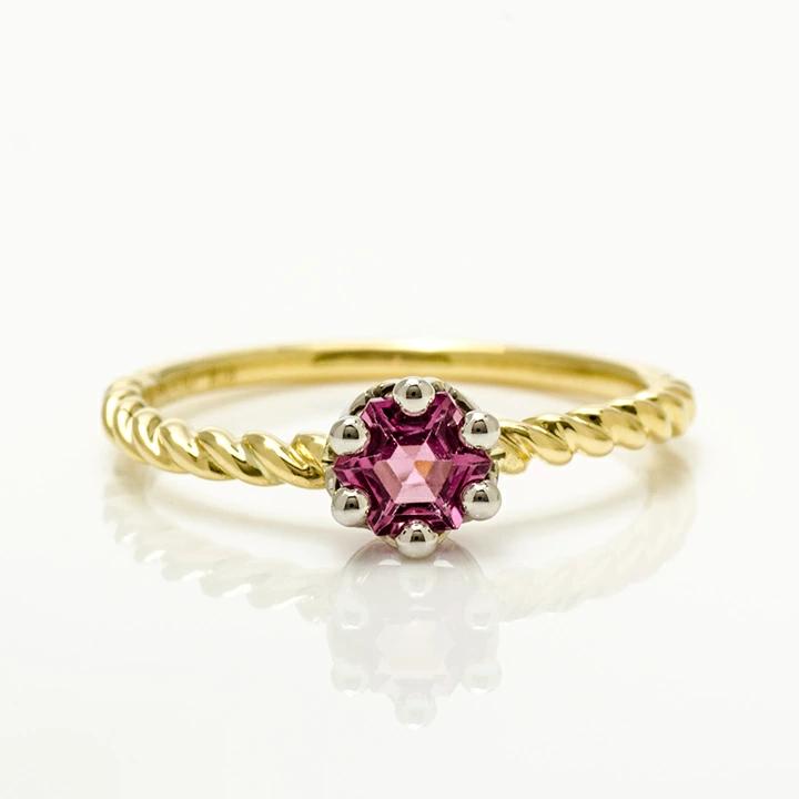 umu -アム- FINE JEWELRY STUIDIOPT900/K18 ピンクトルマリン リング 「reginetta」rg0871_m.jpg