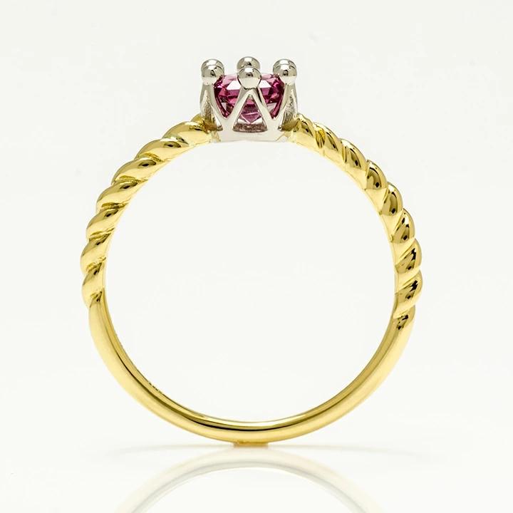 umu -アム- FINE JEWELRY STUIDIOPT900/K18 ピンクトルマリン リング 「reginetta」rg0871_s.jpg