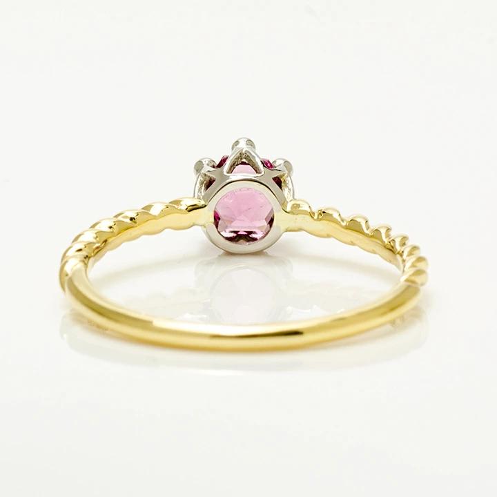 umu -アム- FINE JEWELRY STUIDIOPT900/K18 ピンクトルマリン リング 「reginetta」rg0871_u.jpg