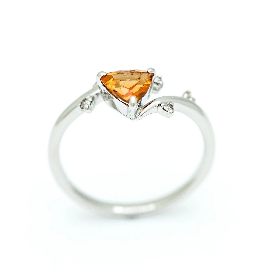 umu -アム- FINE JEWELRY STUIDIOK18 スペサタイトガーネット ダイヤモンド 「garibaldi」rg0877_s.jpg