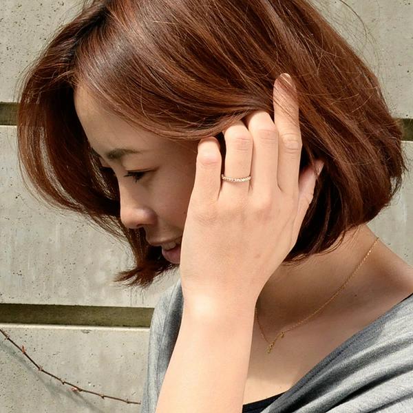 umu -アム- FINE JEWELRY STUIDIOダイヤモンド 0.3ct エタニティ リング 「fila」rg0890_i2.jpg