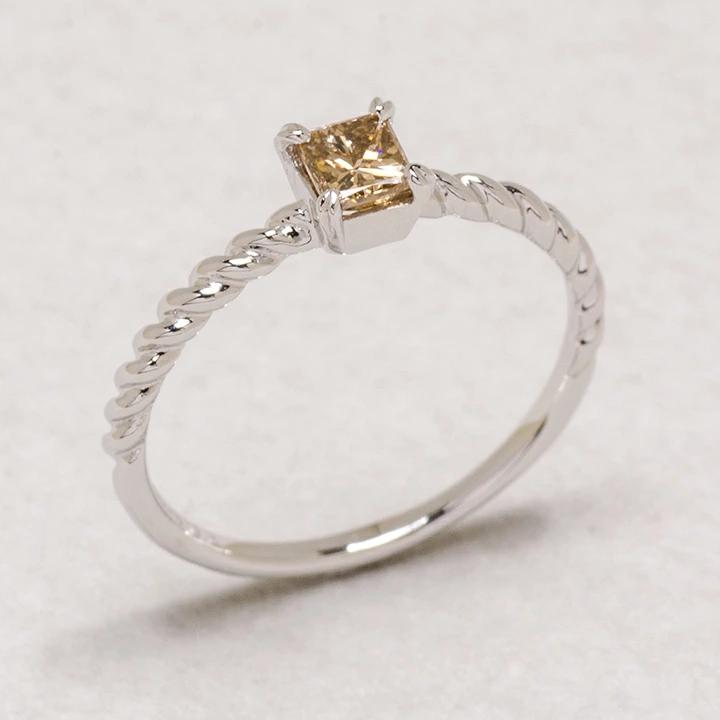 umu -アム- FINE JEWELRY STUIDIOブラウンダイヤモンド 0.3ct リング 「urbano」rg0894_kanban2.jpg