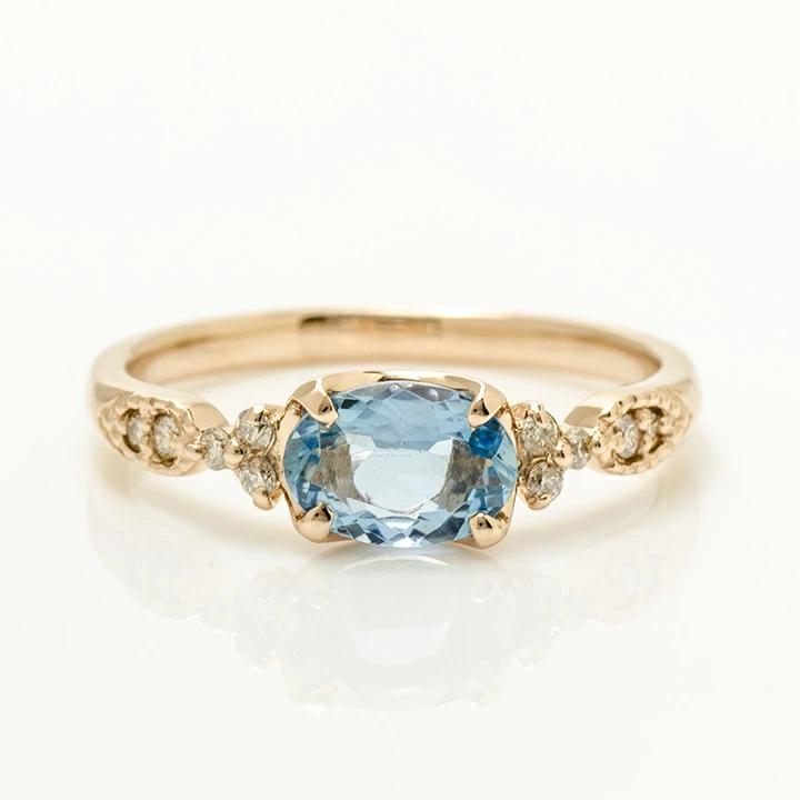 umu -アム- FINE JEWELRY STUIDIOサンタマリアアクアマリン ダイヤモンド リング 「amanza」rg0897_m.jpg