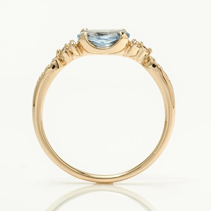 umu -アム- FINE JEWELRY STUIDIOサンタマリアアクアマリン ダイヤモンド リング 「amanza」rg0897_s.jpg