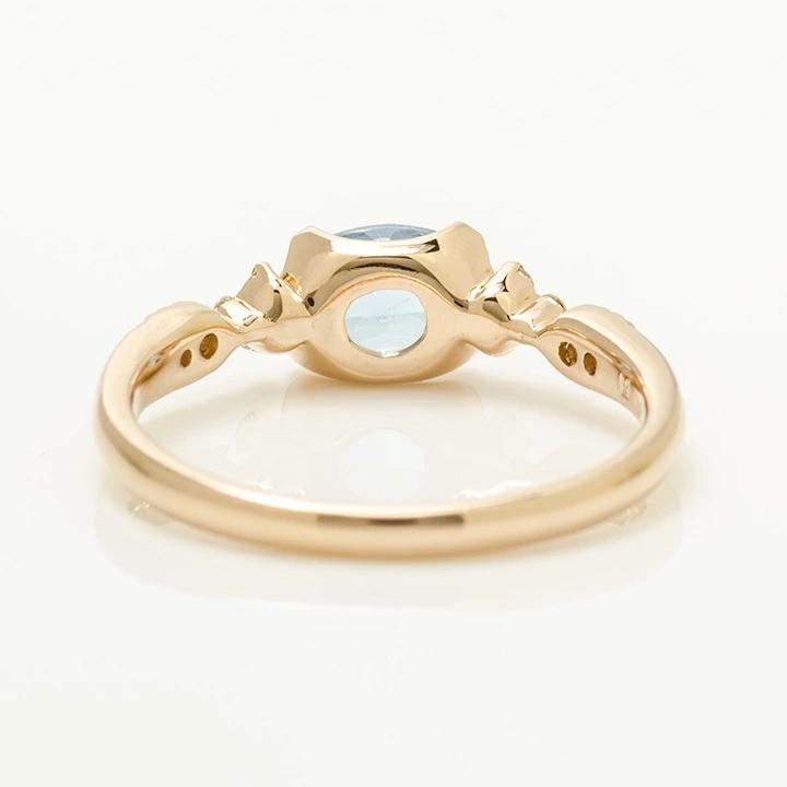 umu -アム- FINE JEWELRY STUIDIOサンタマリアアクアマリン ダイヤモンド リング 「amanza」rg0897_u.jpg