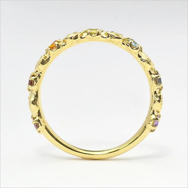 umu -アム- FINE JEWELRY STUIDIOK18 アミュレット バラモチーフ リング 「rosa」rg0901_s.jpg