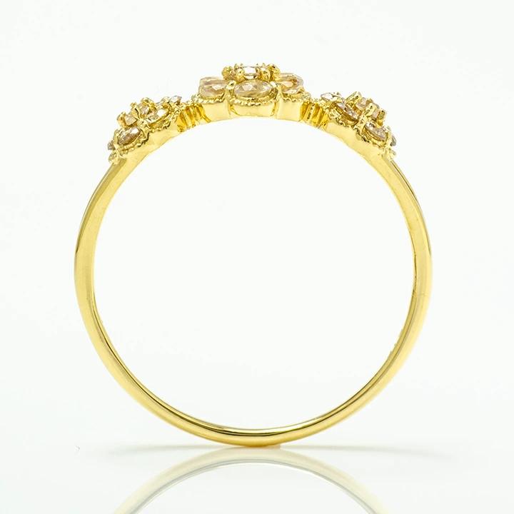 umu -アム- FINE JEWELRY STUIDIOK18 ブルームーンストーン ダイヤモンド フラワーモチーフ リング 「parterre」rg0904_s.jpg
