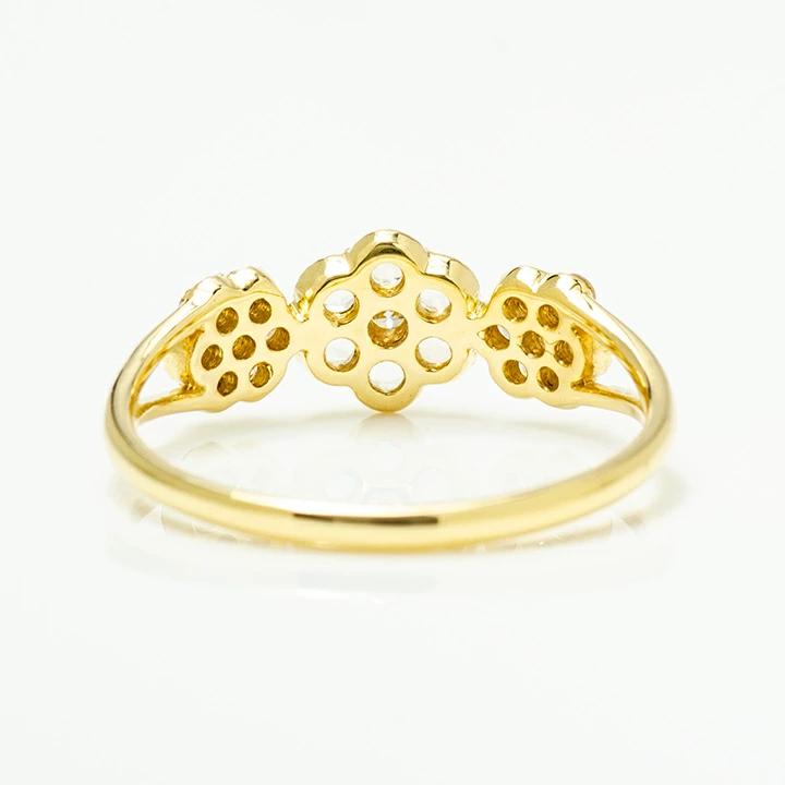 umu -アム- FINE JEWELRY STUIDIOK18 ブルームーンストーン ダイヤモンド フラワーモチーフ リング 「parterre」rg0904_u.jpg