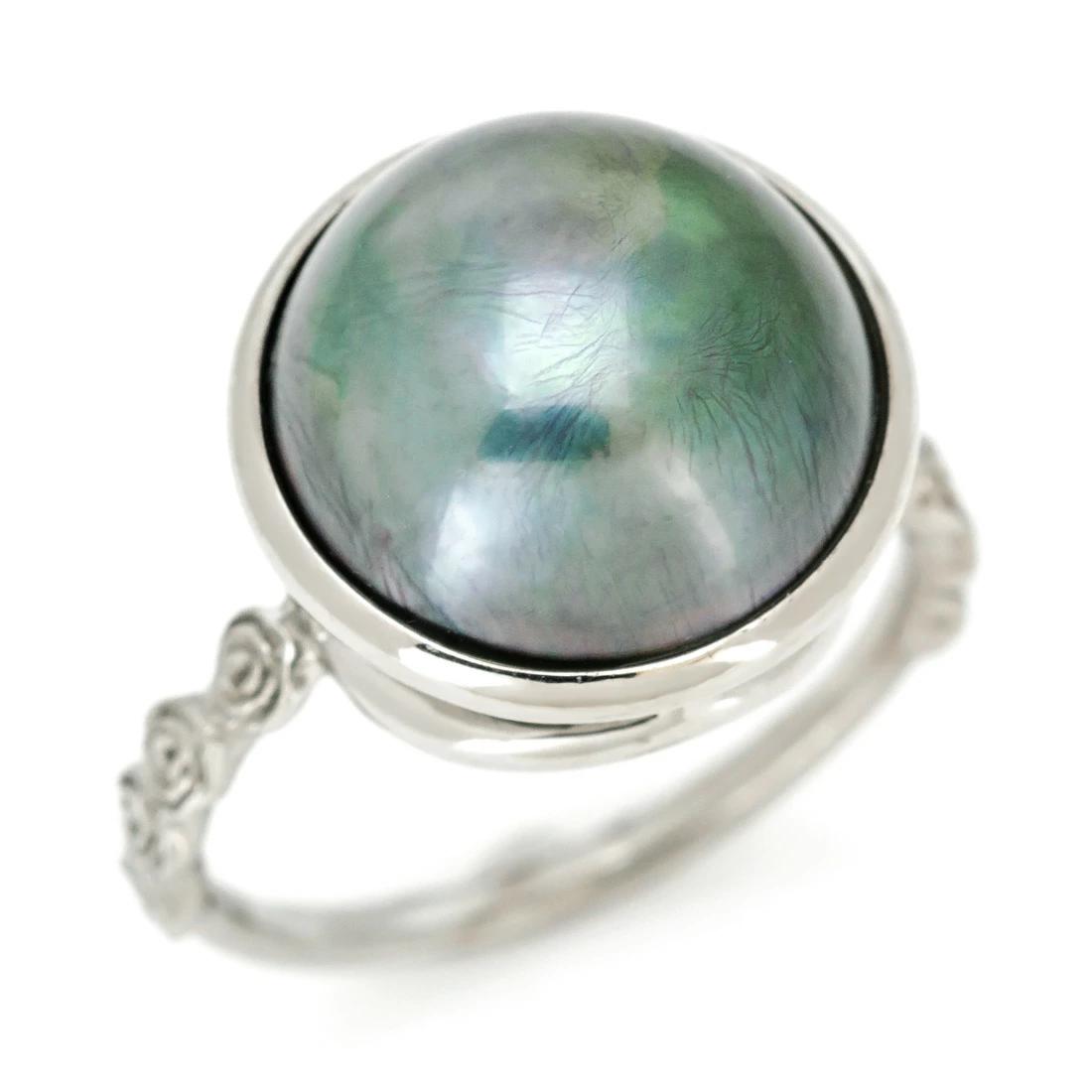 umu -アム- FINE JEWELRY STUIDIOマベパール バラモチーフ リング 「rosa」rg0908.jpg