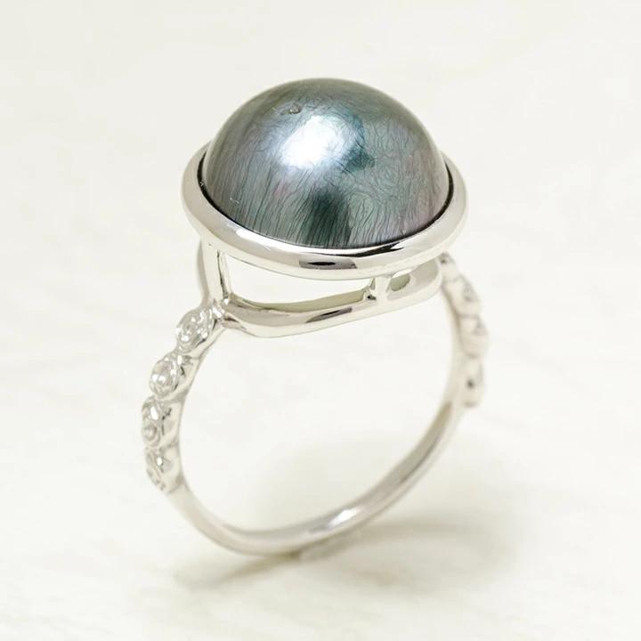umu -アム- FINE JEWELRY STUIDIOマベパール バラモチーフ リング 「rosa」rg0908_kanban2.jpg
