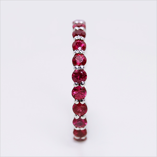 umu -アム- FINE JEWELRY STUIDIOK18 ルビー フルエタニティリングrg0920_y.jpg