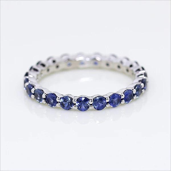 umu -アム- FINE JEWELRY STUIDIOK18 ブルーサファイア フルエタニティリングrg0921_m.jpg