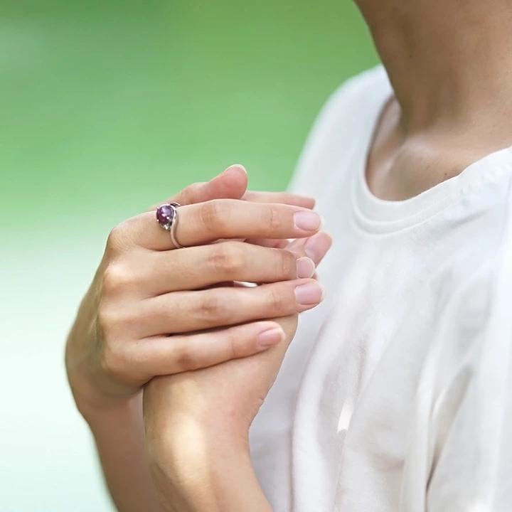 umu -アム- FINE JEWELRY STUIDIOスタールビー 3.0ct ダイヤモンド リング 「pristino」rg0924_i2.jpg