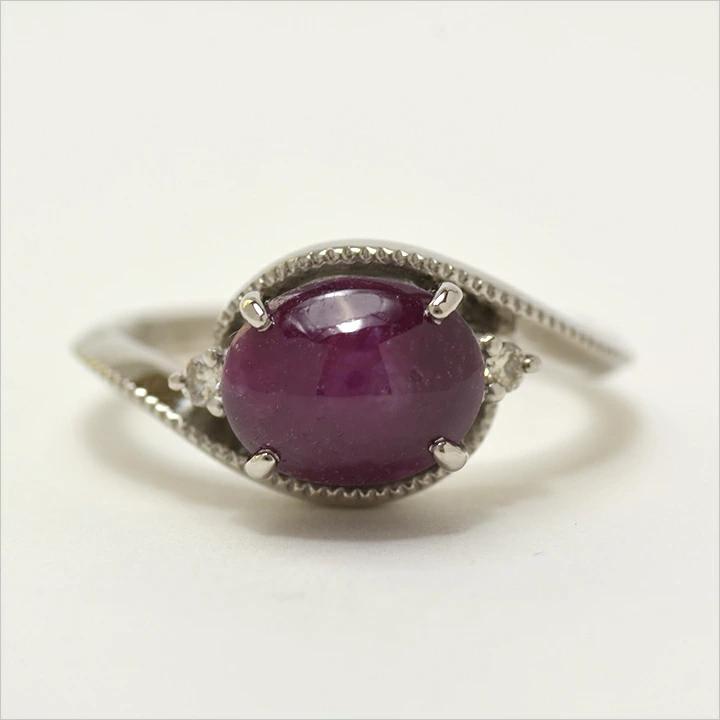 umu -アム- FINE JEWELRY STUIDIOスタールビー 3.0ct ダイヤモンド リング 「pristino」rg0924_m.jpg