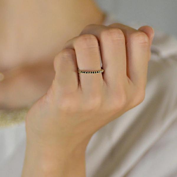 umu -アム- FINE JEWELRY STUIDIOブラックダイヤモンド エタニティ リング 「fila」rg0930_i2.jpg