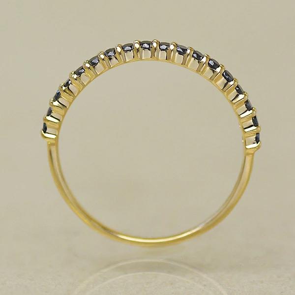 umu -アム- FINE JEWELRY STUIDIOブラックダイヤモンド エタニティ リング 「fila」rg0930_s.jpg