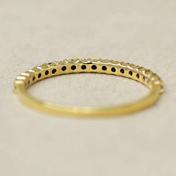 umu -アム- FINE JEWELRY STUIDIOブラックダイヤモンド エタニティ リング 「fila」rg0930_u.jpg