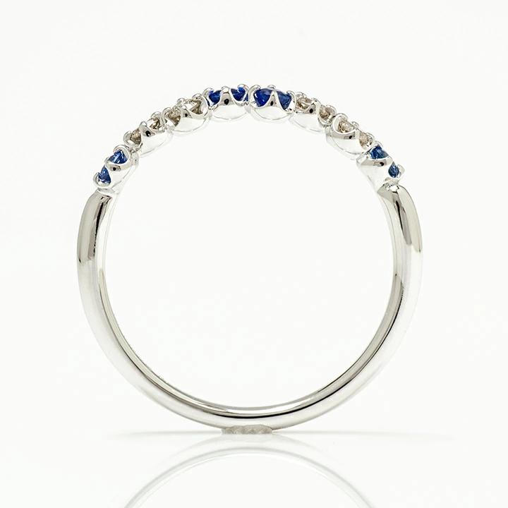 umu -アム- FINE JEWELRY STUIDIOK18 ブルーサファイア ダイヤモンド リング 「stellato」rg0933_s.jpg